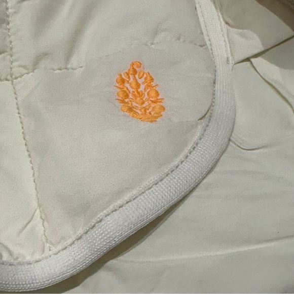 Free People x Hatch Ivory Chevron Puffer Jacket XS New with Tags - Picture 7 of 15